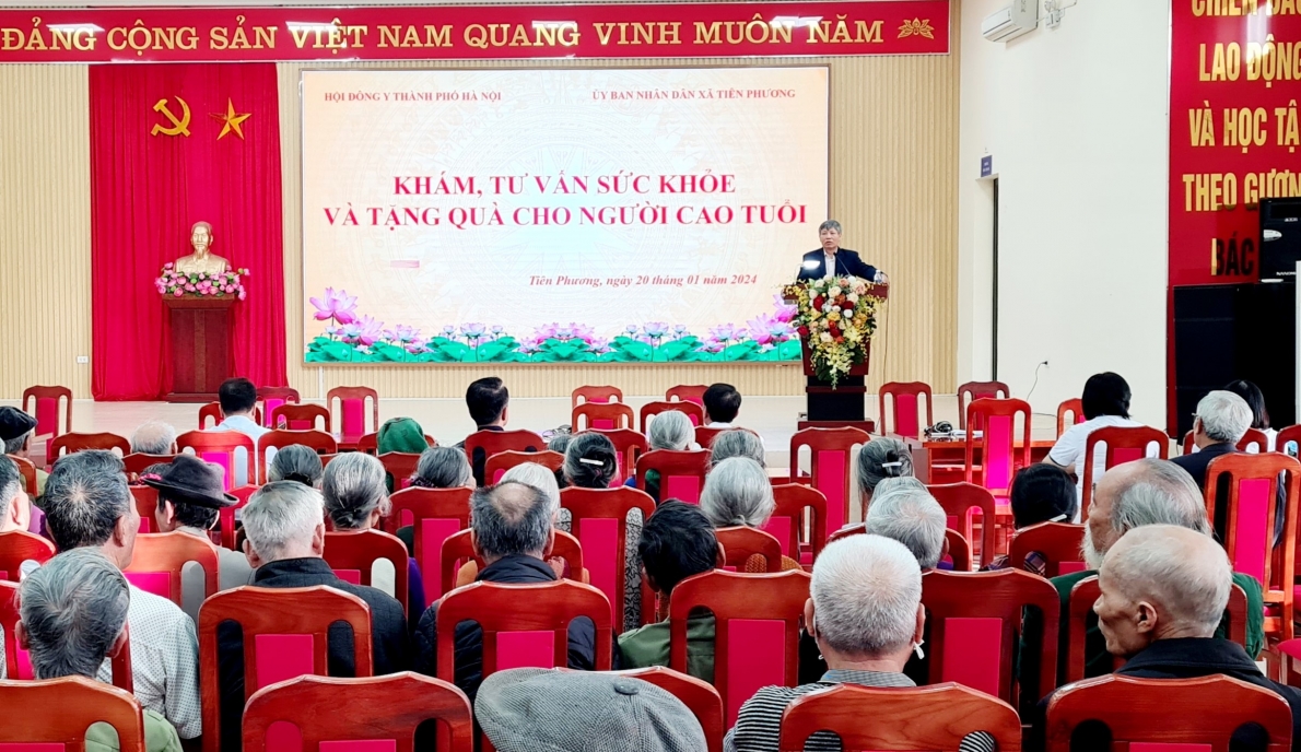 Hoạt động thiết thực chăm lo sức khỏe NCT