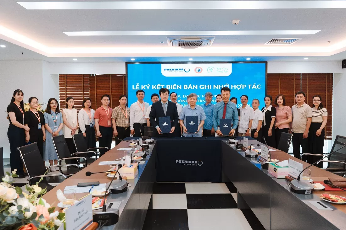 Đại học Phenikaa mở rộng quan hệ hợp tác, thúc đẩy phát triển đào tạo ngành Y học cổ truyền