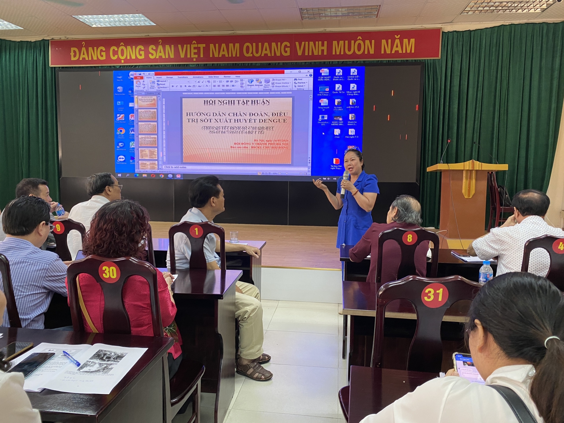 Chương trình “Tập huấn chẩn đoán, điều trị bệnh sốt xuất huyết bằng YHCT”