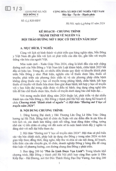 KẾ HOẠCH- CHƯƠNG TRÌNH: